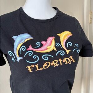 Lee Sport Vintage Florida Dolphin Tee - Kids Size Medium